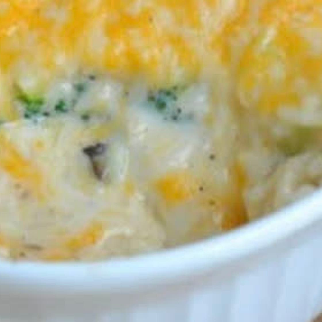 Broccoli Cheese & Rice Casserole