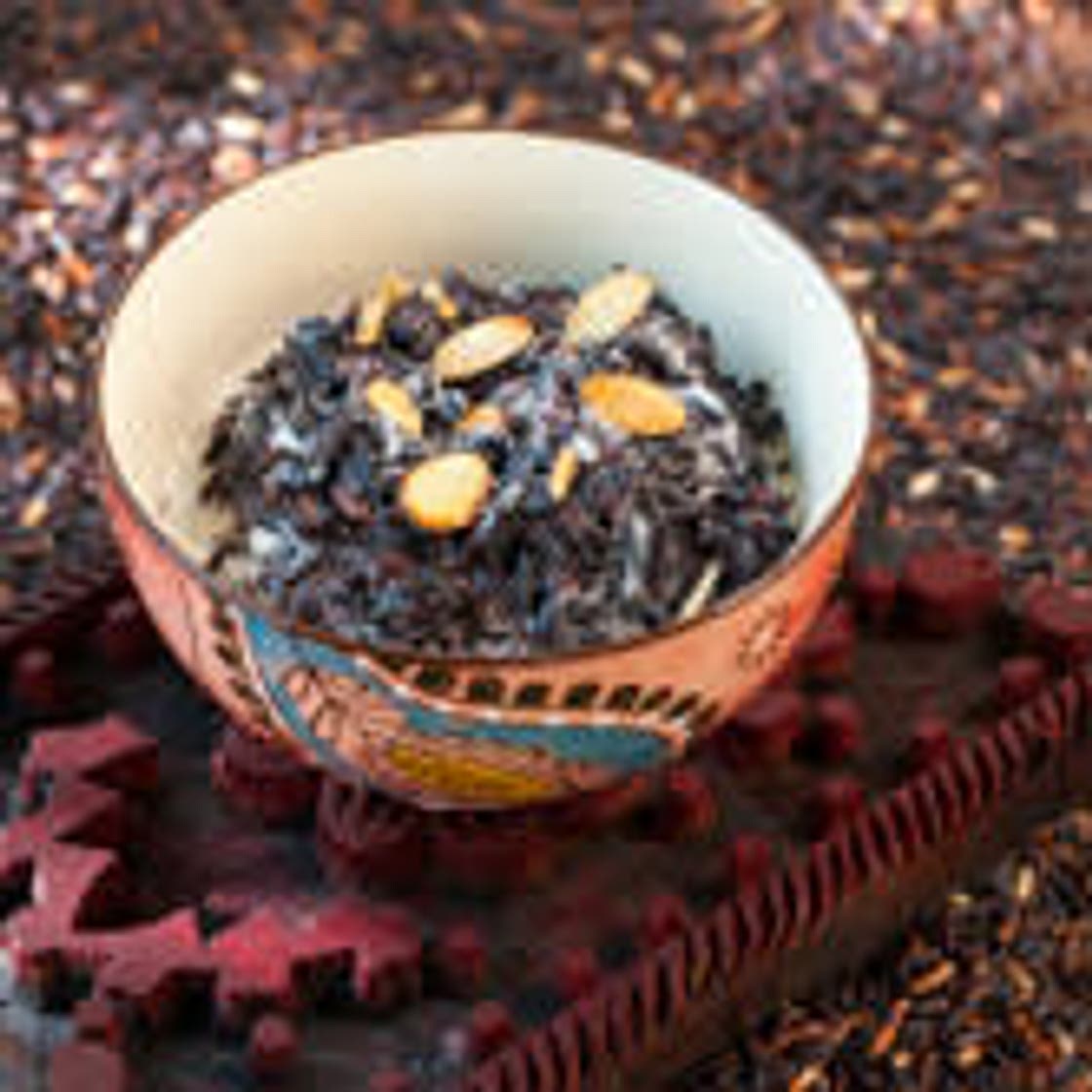 Thai Black Rice with Coconut Cream