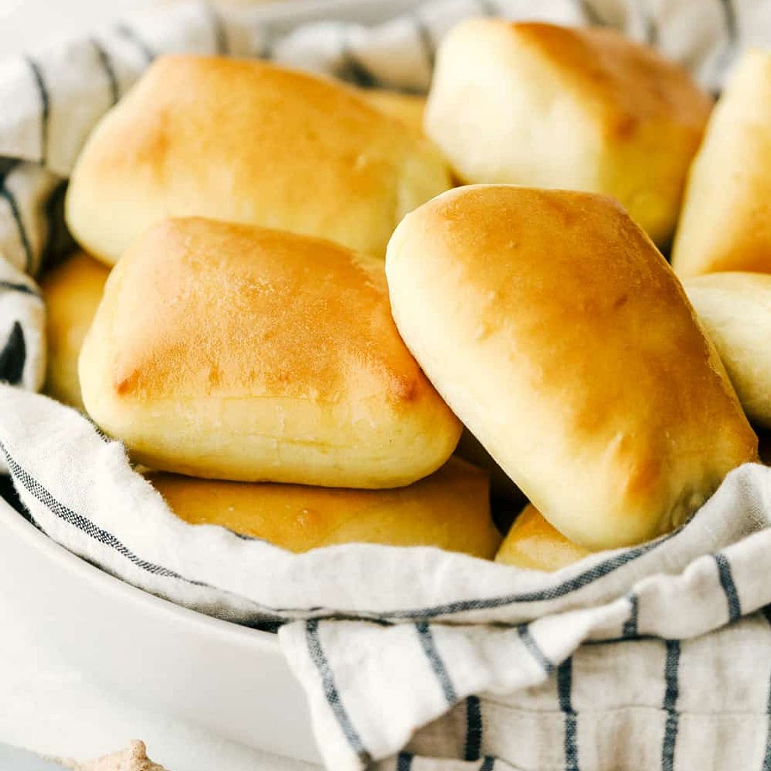 Copycat Texas Roadhouse Rolls with Cinnamon Honey Butter