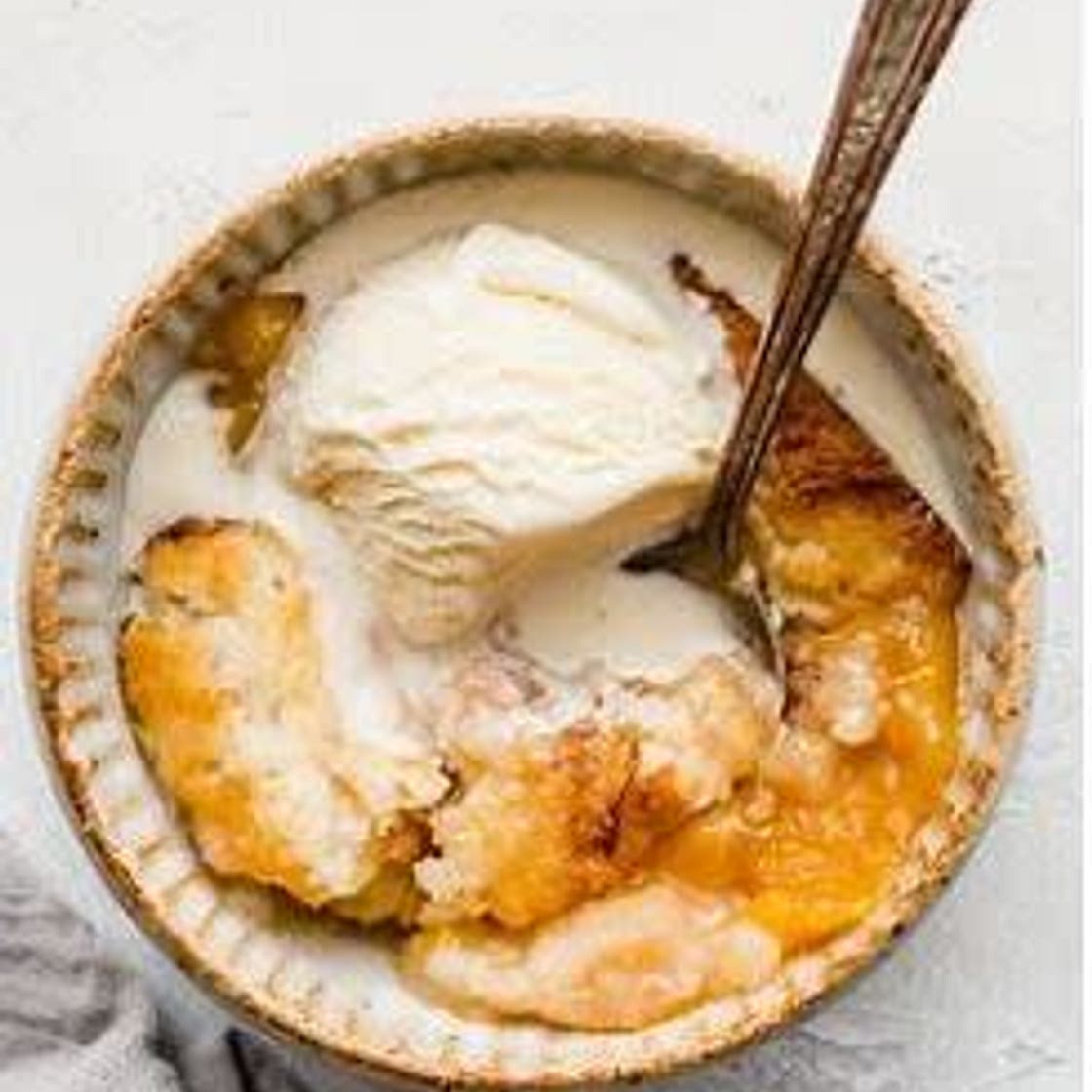 Gran's Peach Cobbler