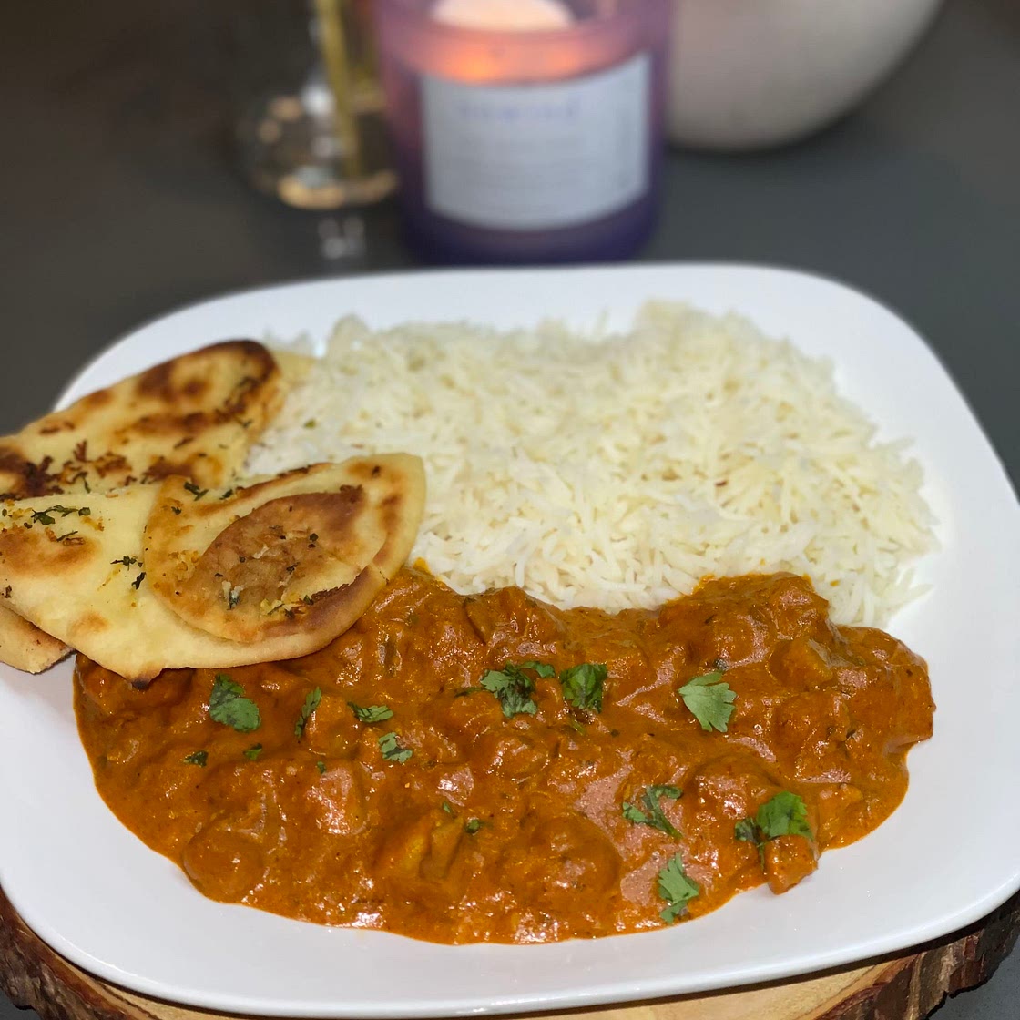 Curry chicken & Basmati Rice 