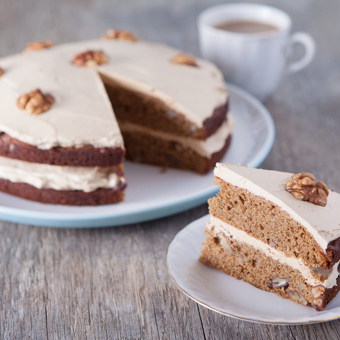 Learn How to Make Coffee & Walnut Cake with Miele - Wren Kitchens Blog