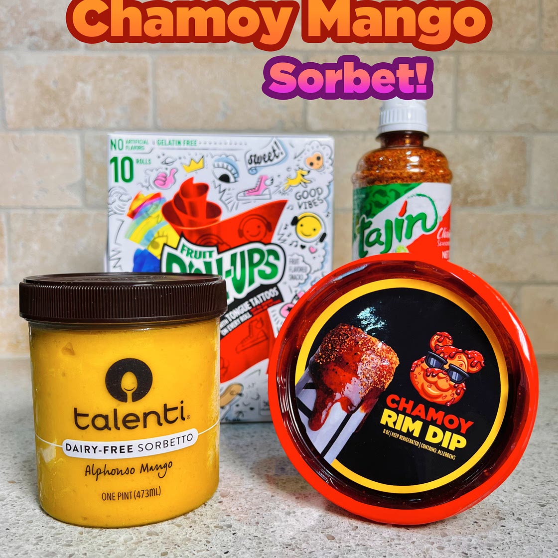 Chamoy Mango Ice Cream MUST TRY!