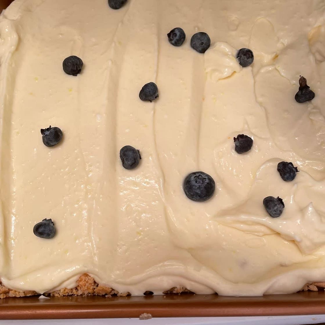 No Bake Banana Cheesecake