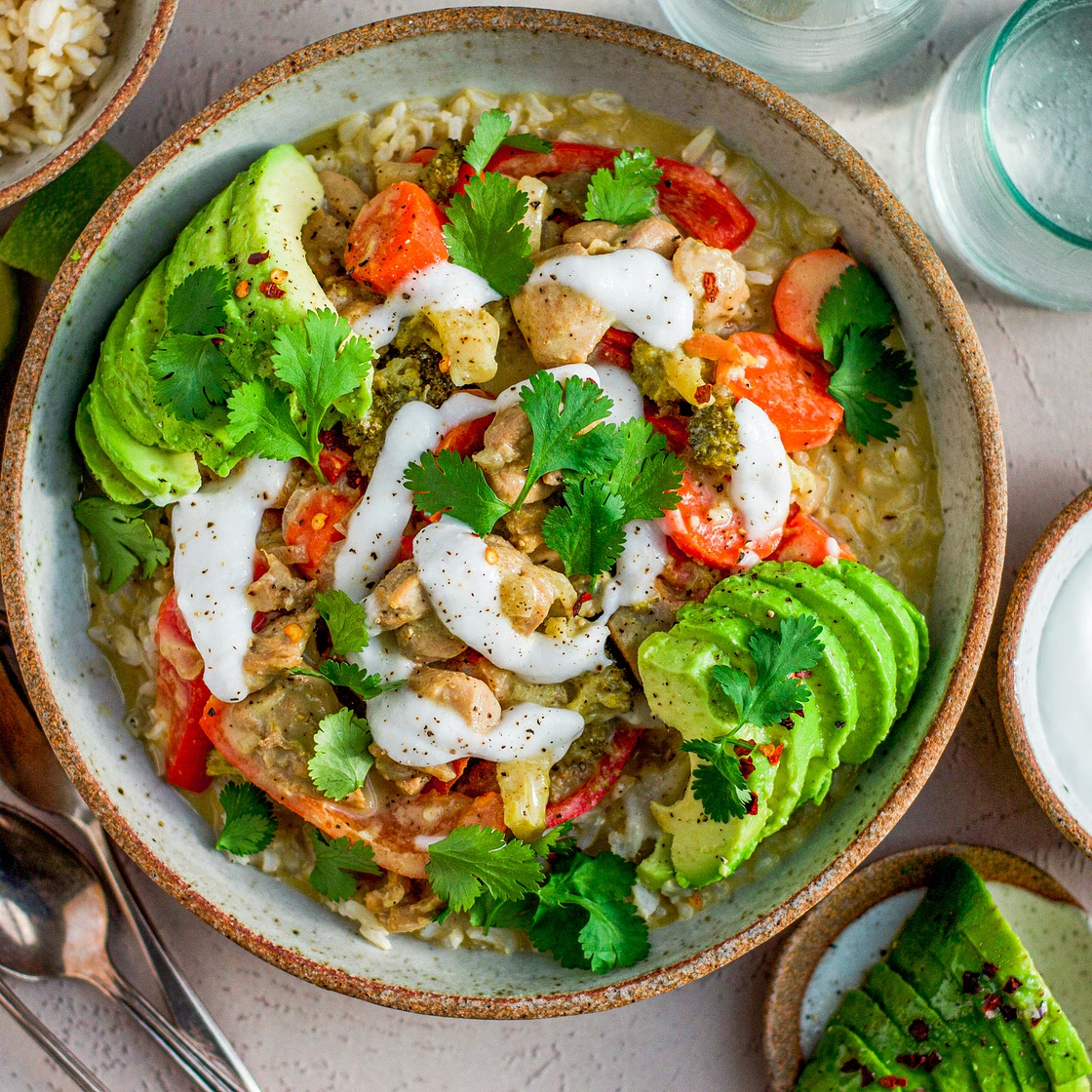 The BEST Avocado Curry