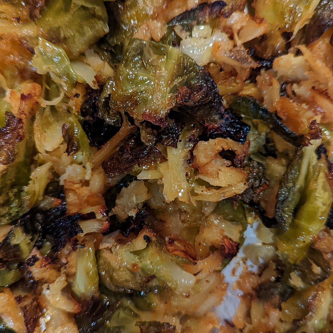 Sweet and Spicy Sprouts