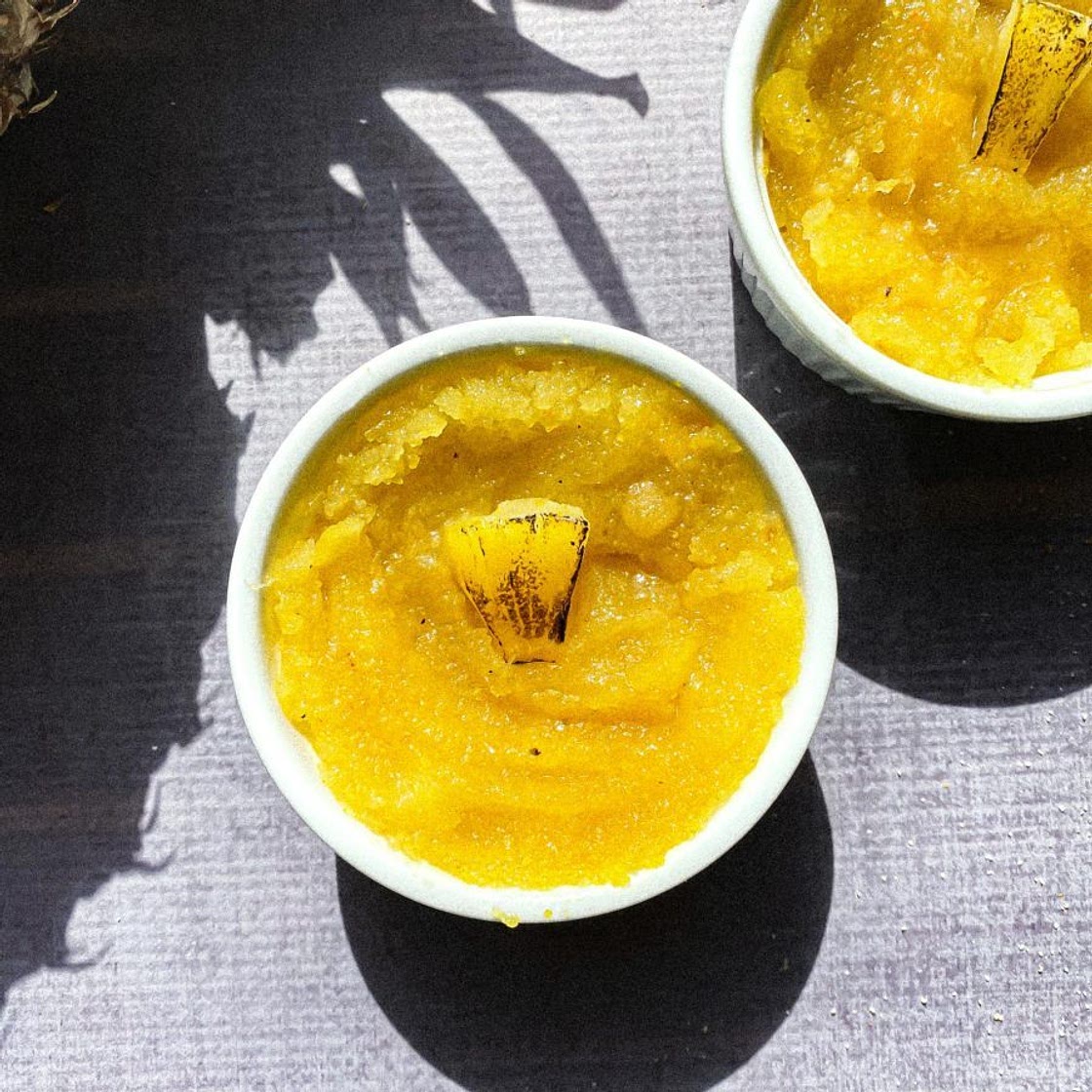 Pineapple Kesari - A Sweet Semolina Dessert