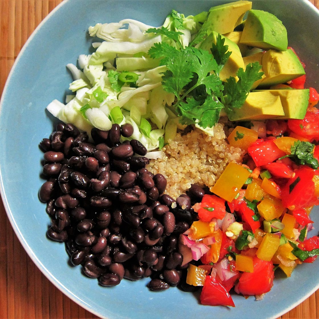 Josh's Bean and Quinoa Burrito Bowl