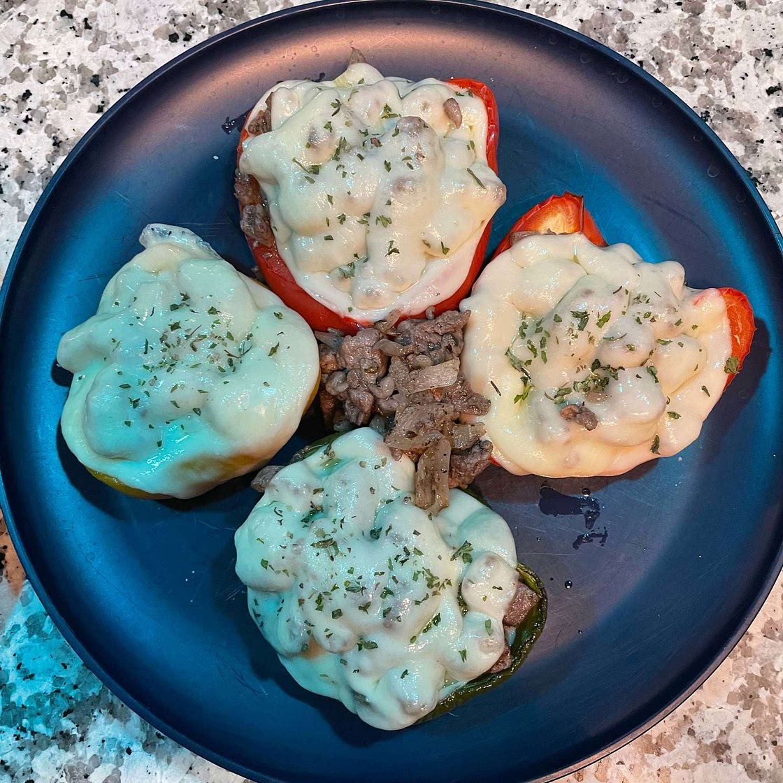 Cheesesteak Stuffed Peppers