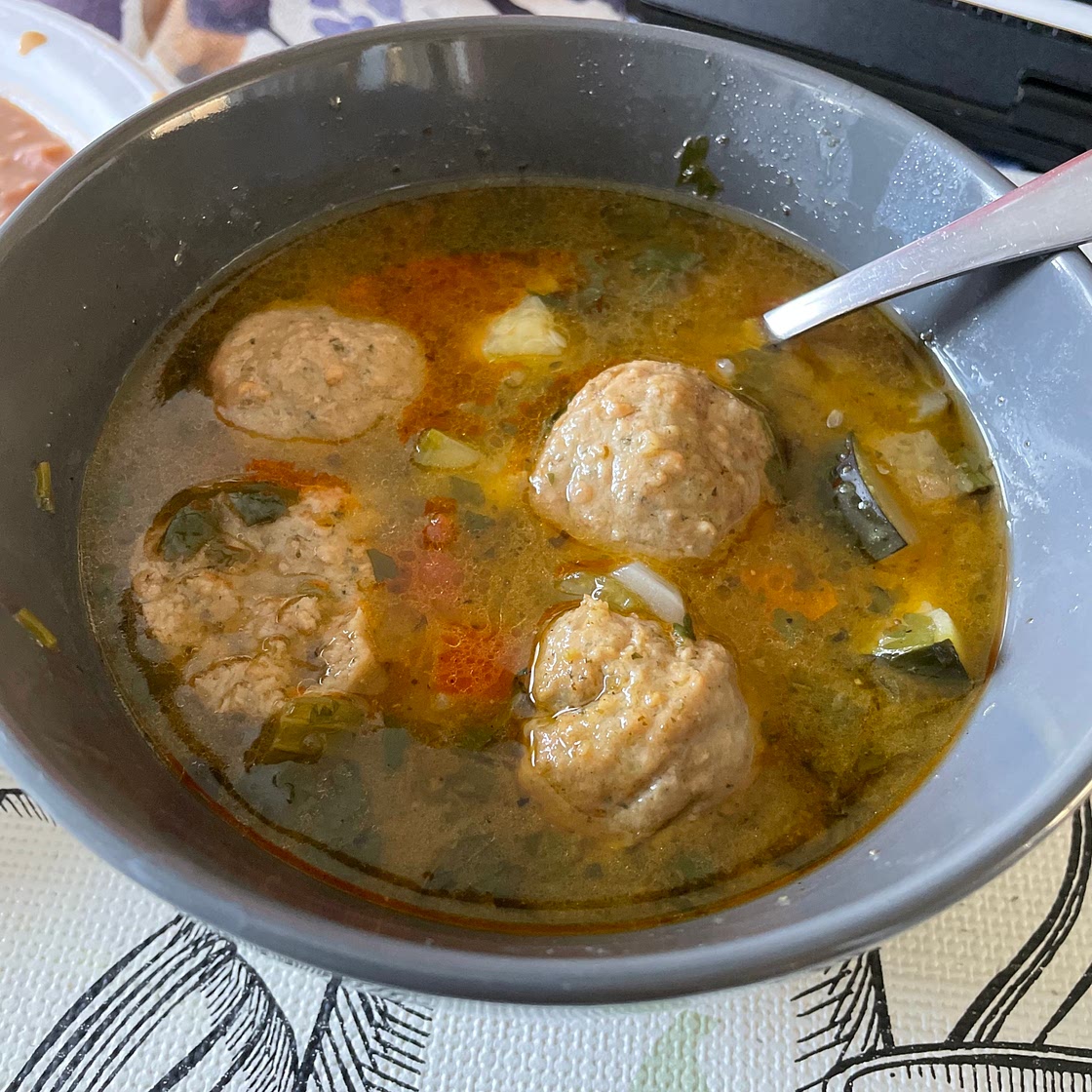 Meet ball soup