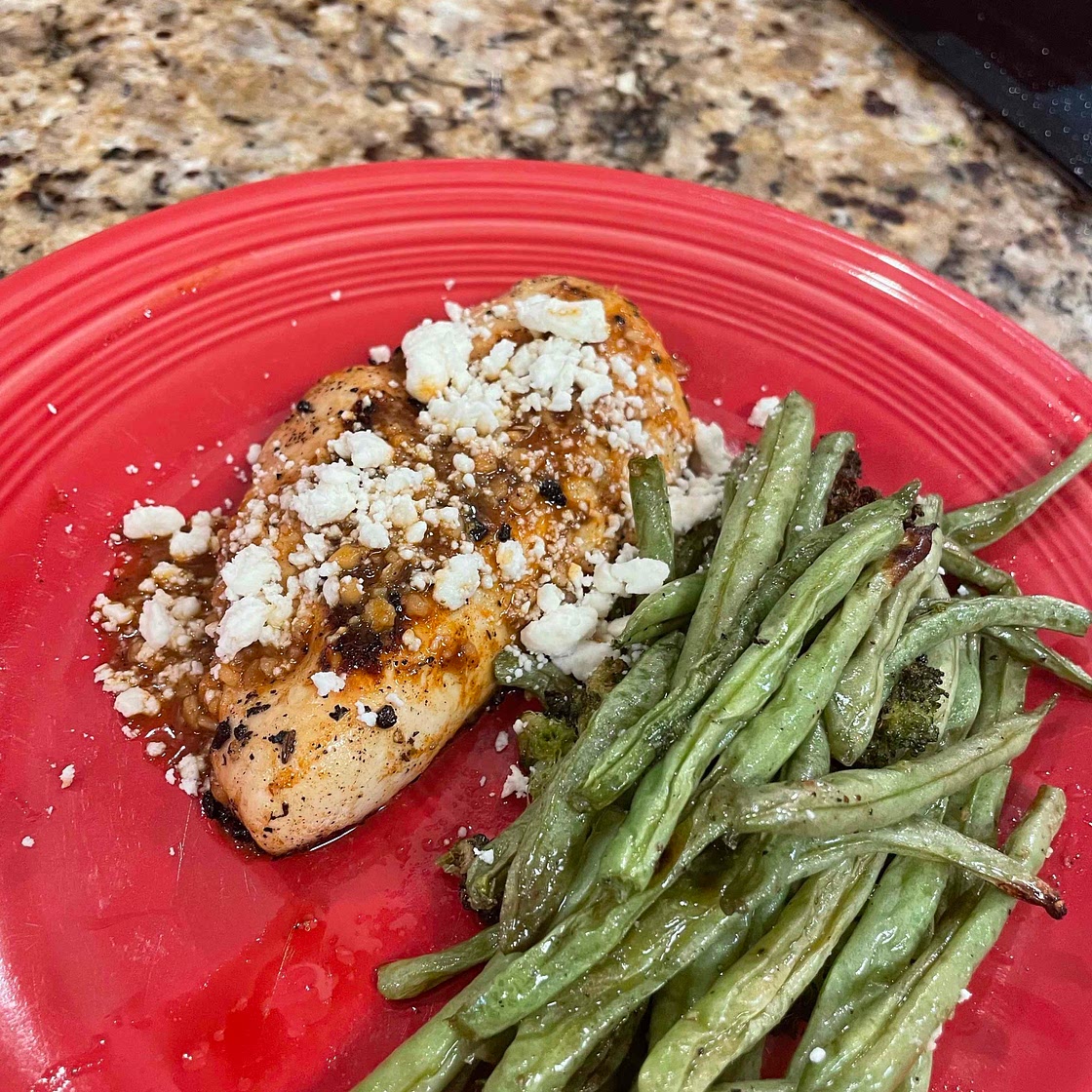 Greek Chicken with Lemon and Feta