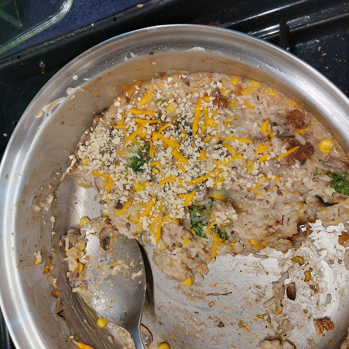 Vegan Casserole with Rice