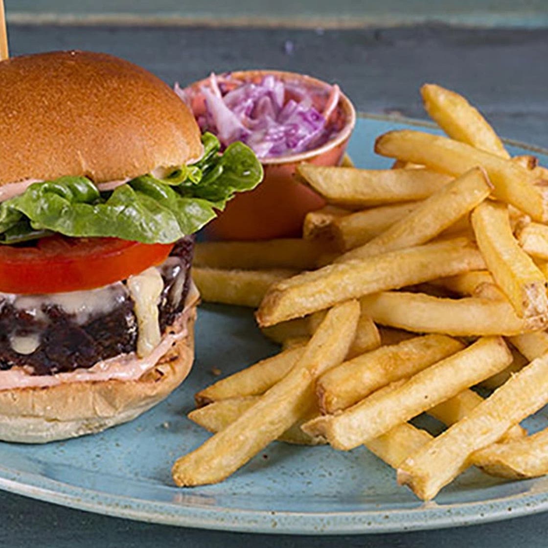 Black Bean & Beetroot Burger Recipe | Las Iguanas