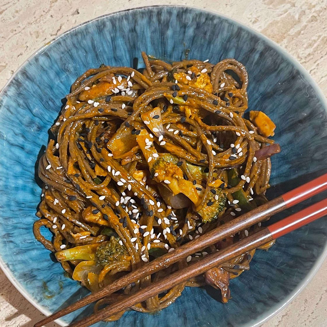 Gochujang-Sesame Noodles