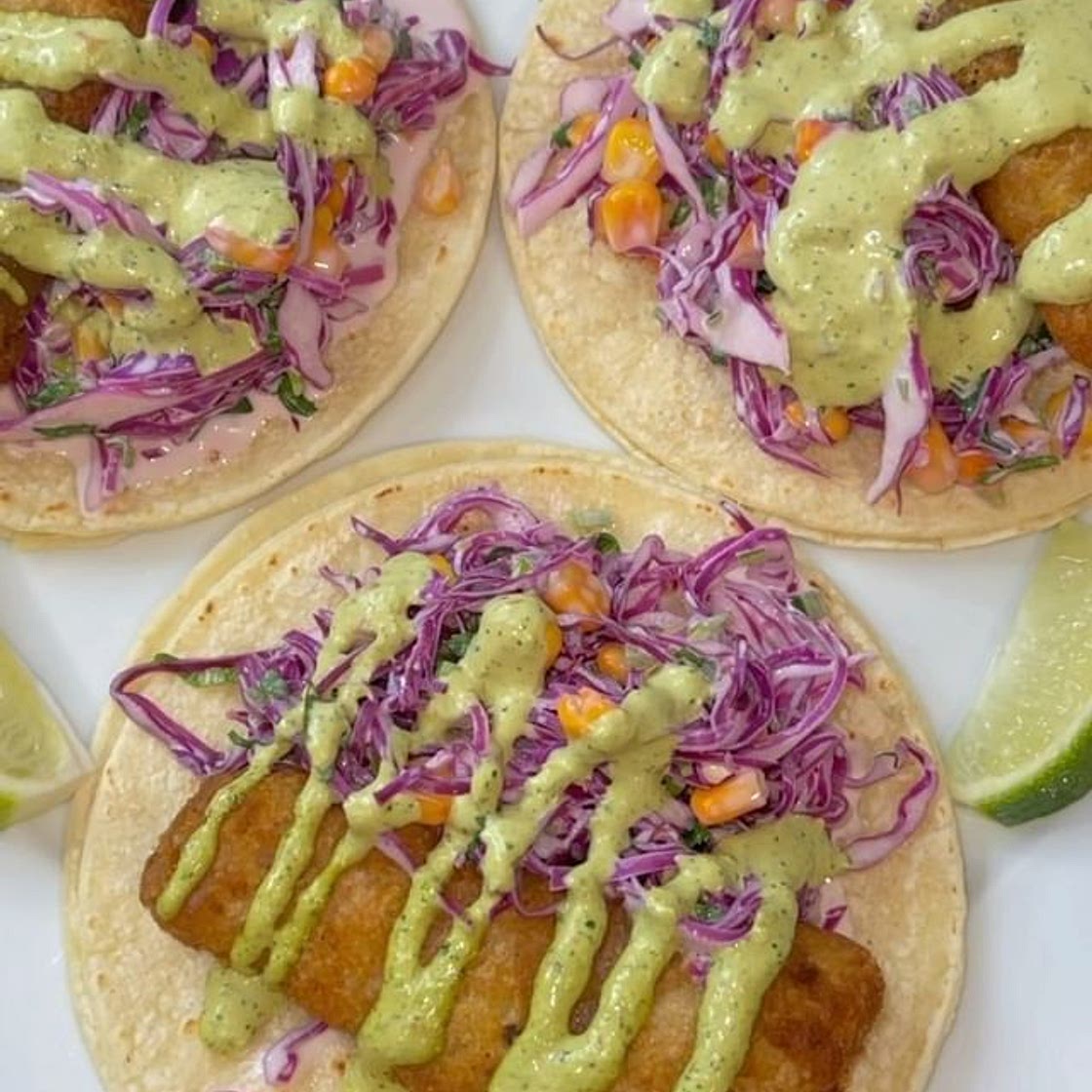 SHORTCUT BEER BATTERED FISH TACOS⤵️