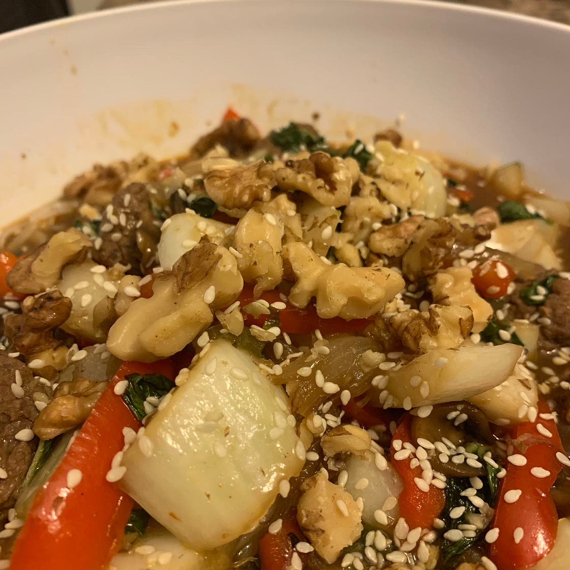Stingin’ Hot Noodle Bowl
