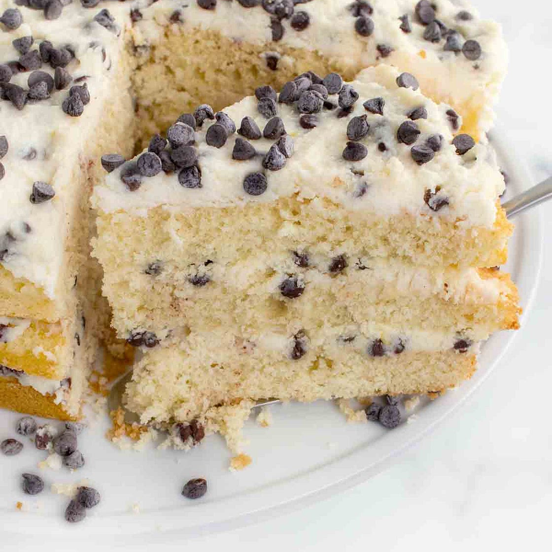 Cannoli Cream Cake