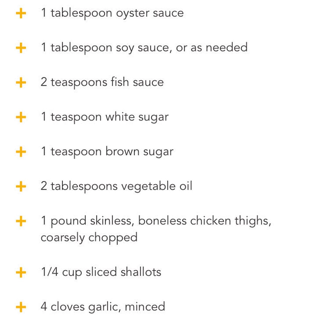 Basil chicken