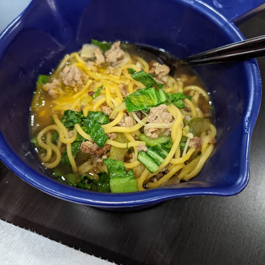 Gingery Pork Ramen