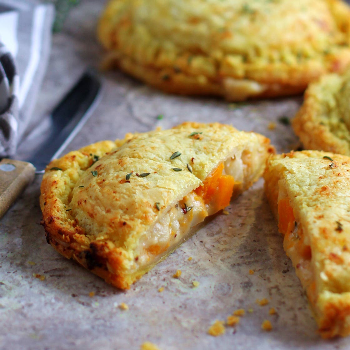Spiced Butternut and Cauliflower Cheese Pithiviers