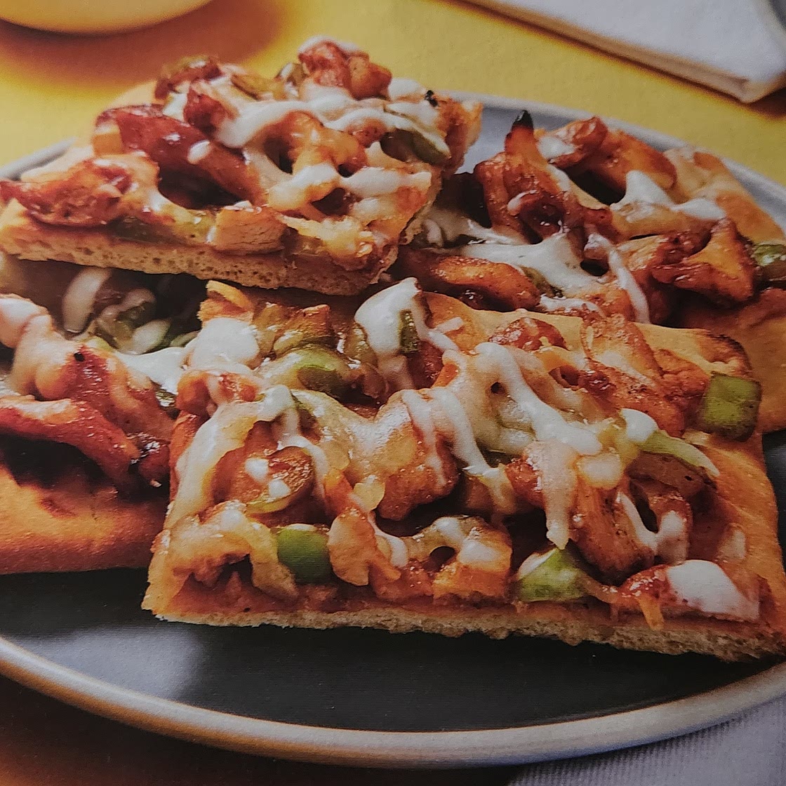 BBQ Ranch Chicken Flatbread