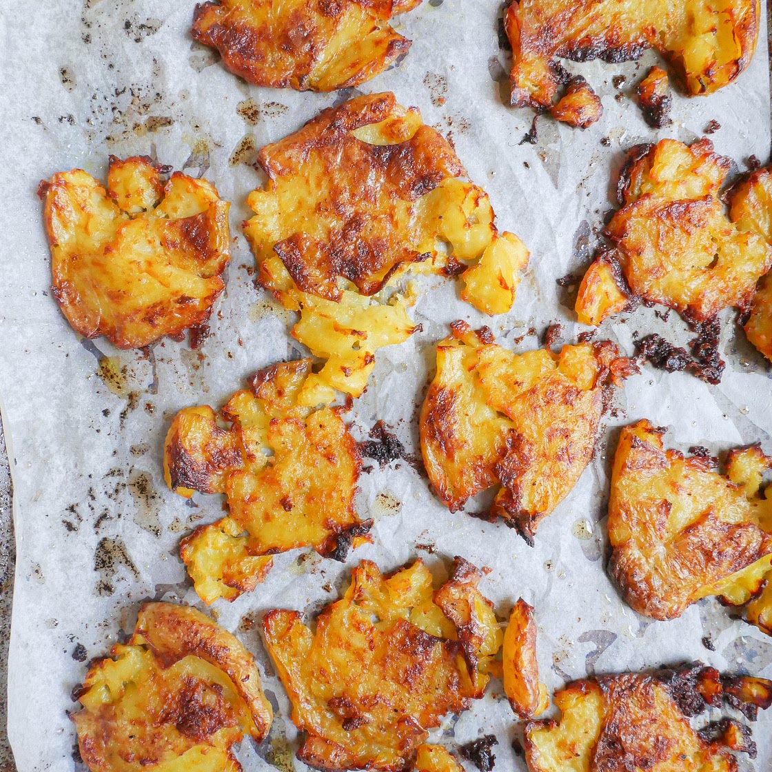Garlic Butter Crispy Potatoes — Daen's Kitchen