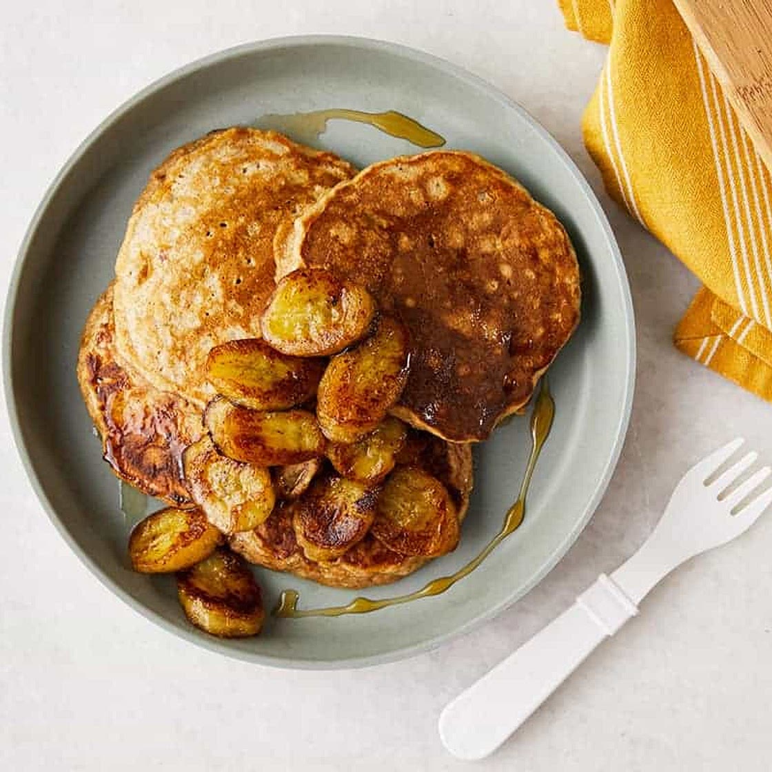 Banana Oatmeal Pancakes (with Extra Protein)