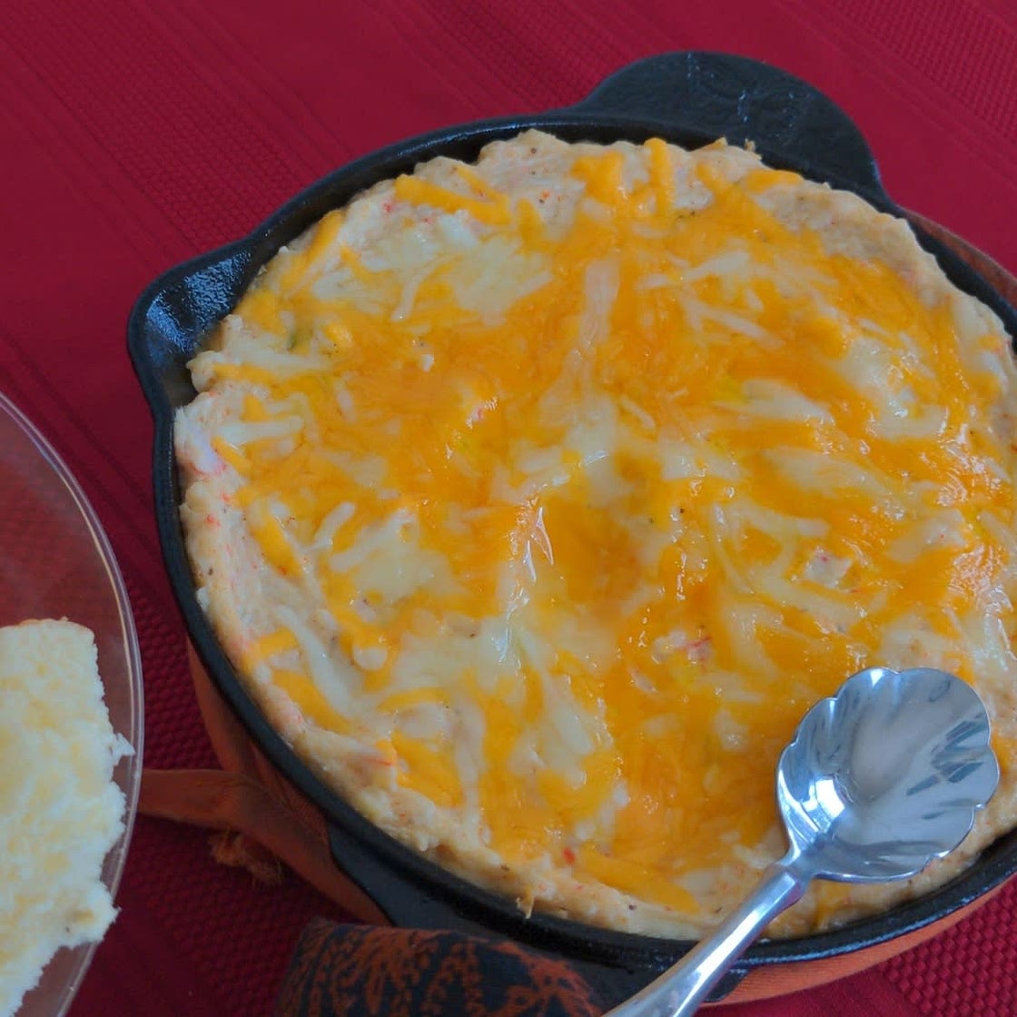 Hot Cheesy Crab Dip
