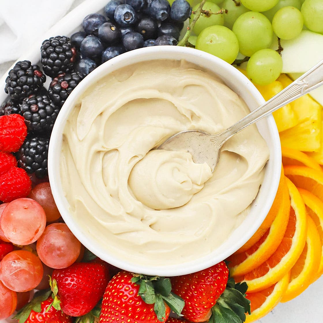 Brown Sugar Cream Cheese Fruit Dip