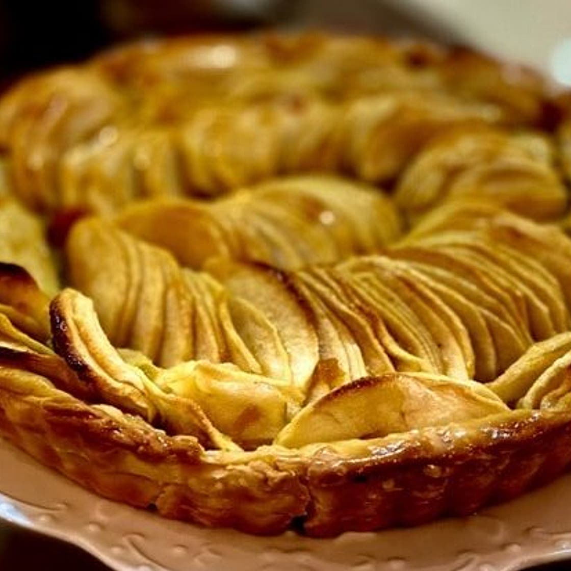 Apple Tart with Almond Frangipane