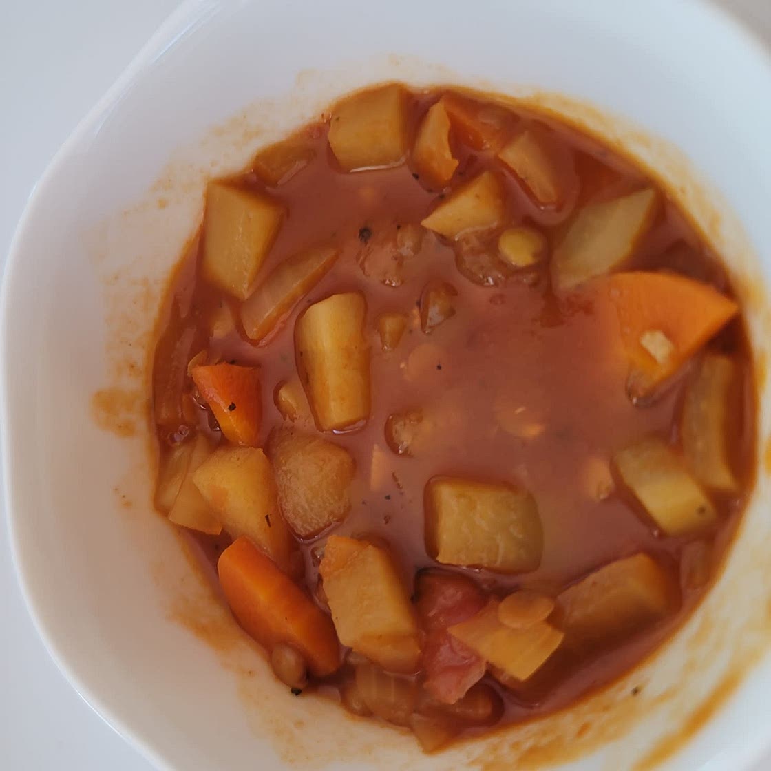 Tomato Lentil Soup
