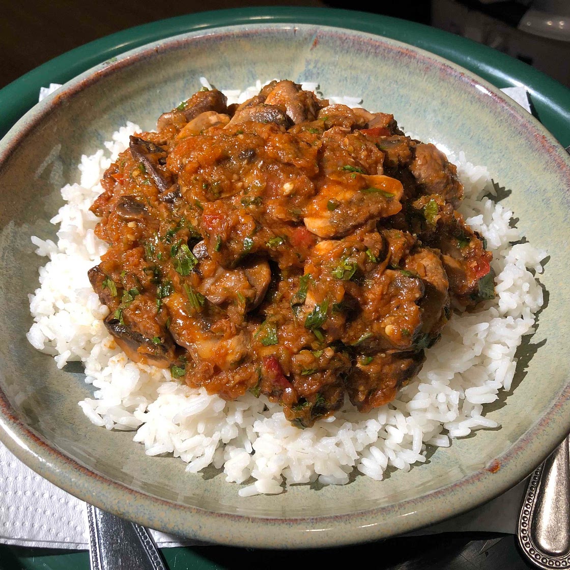 TGIF – Mushroom Bhuna