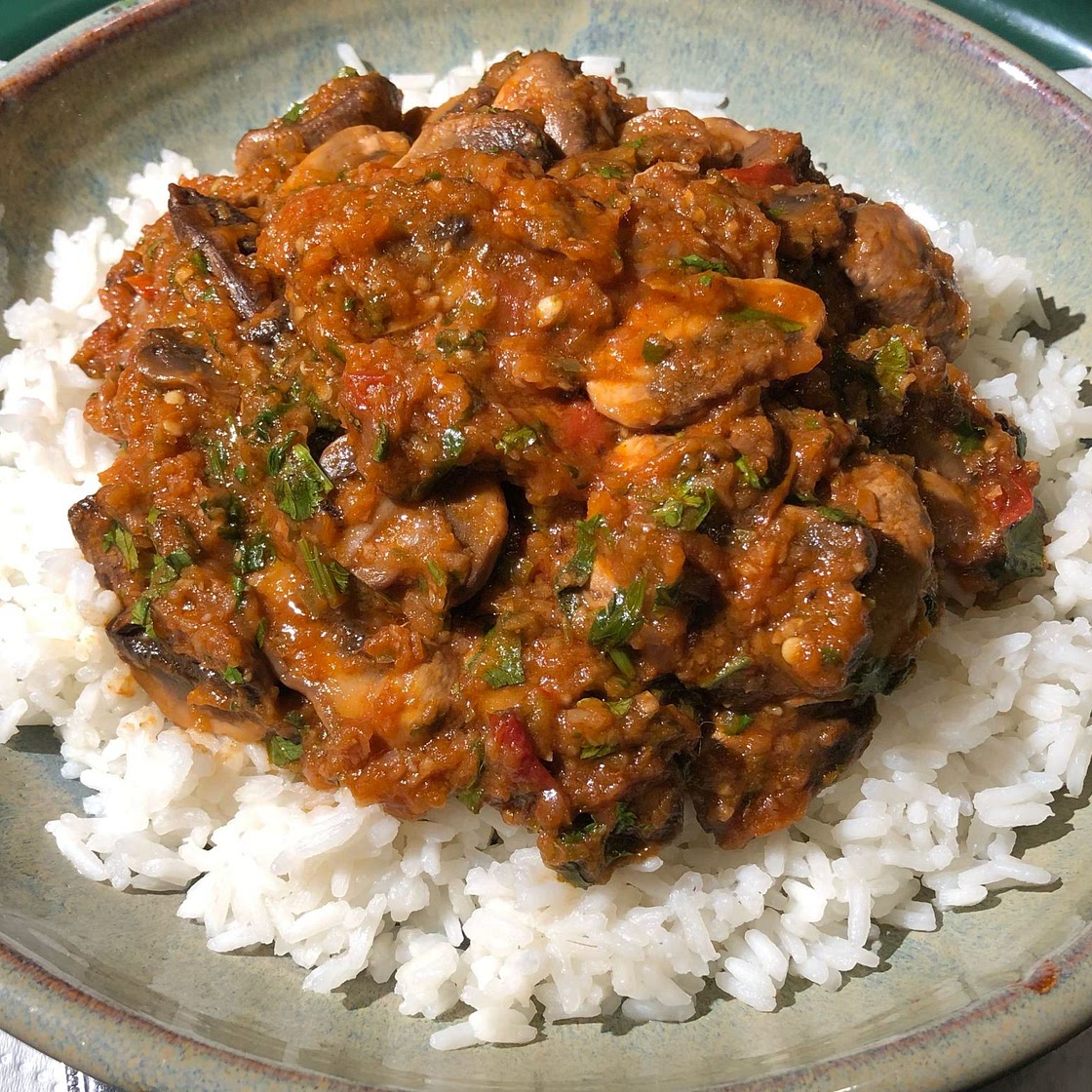 TGIF – Mushroom Bhuna