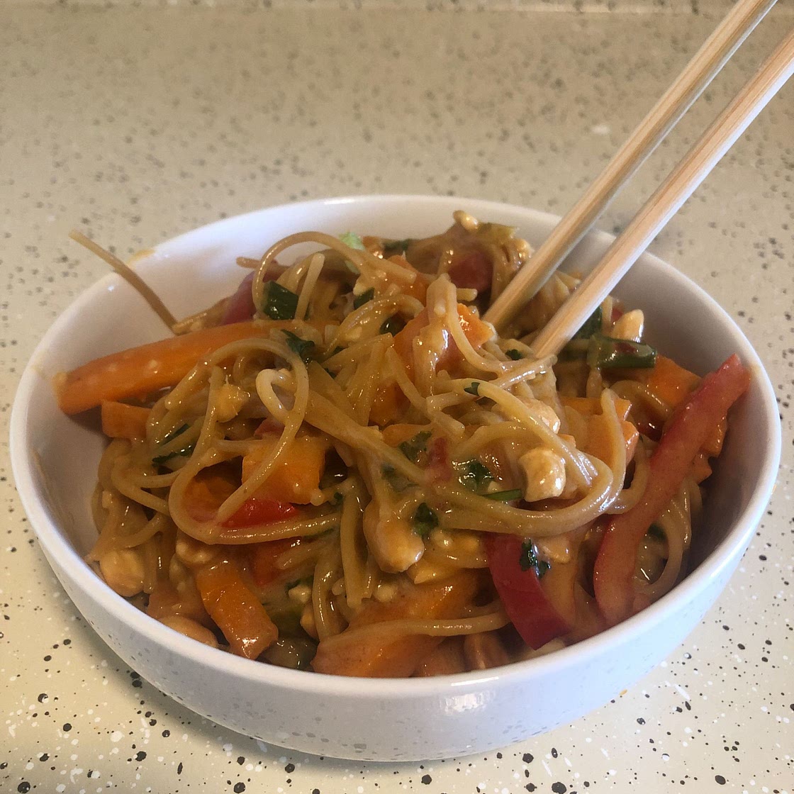 Instant Pot Thai Peanut Noodles