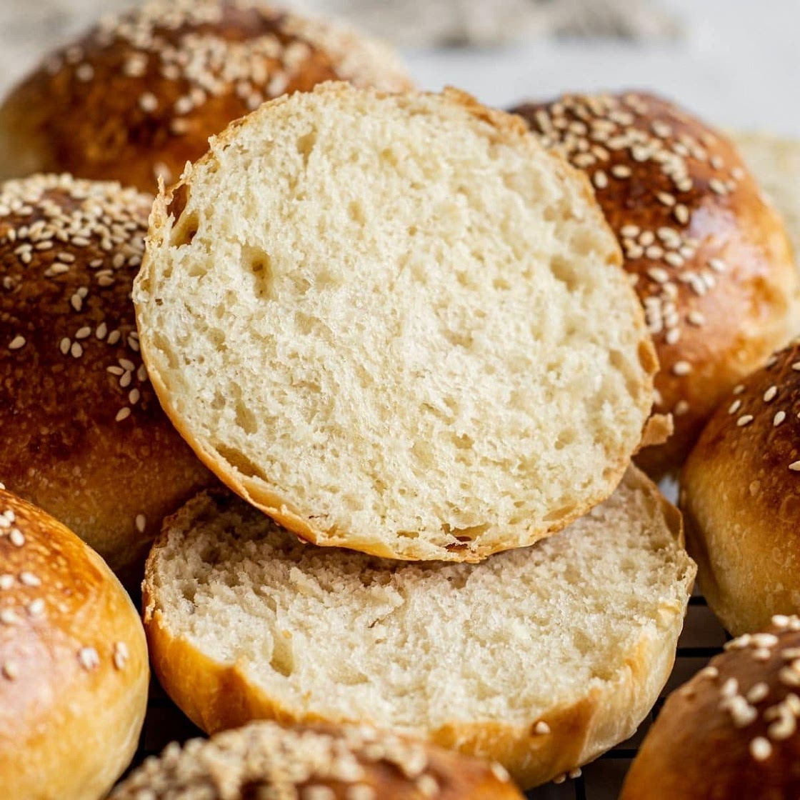 Sourdough Burger Buns