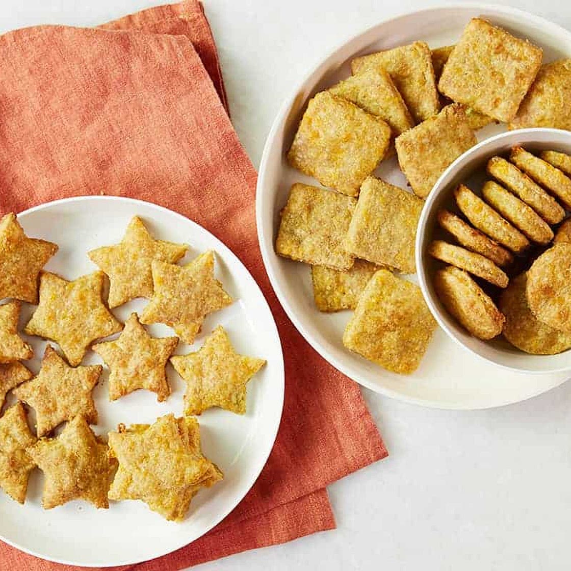 Homemade Cheese Crackers