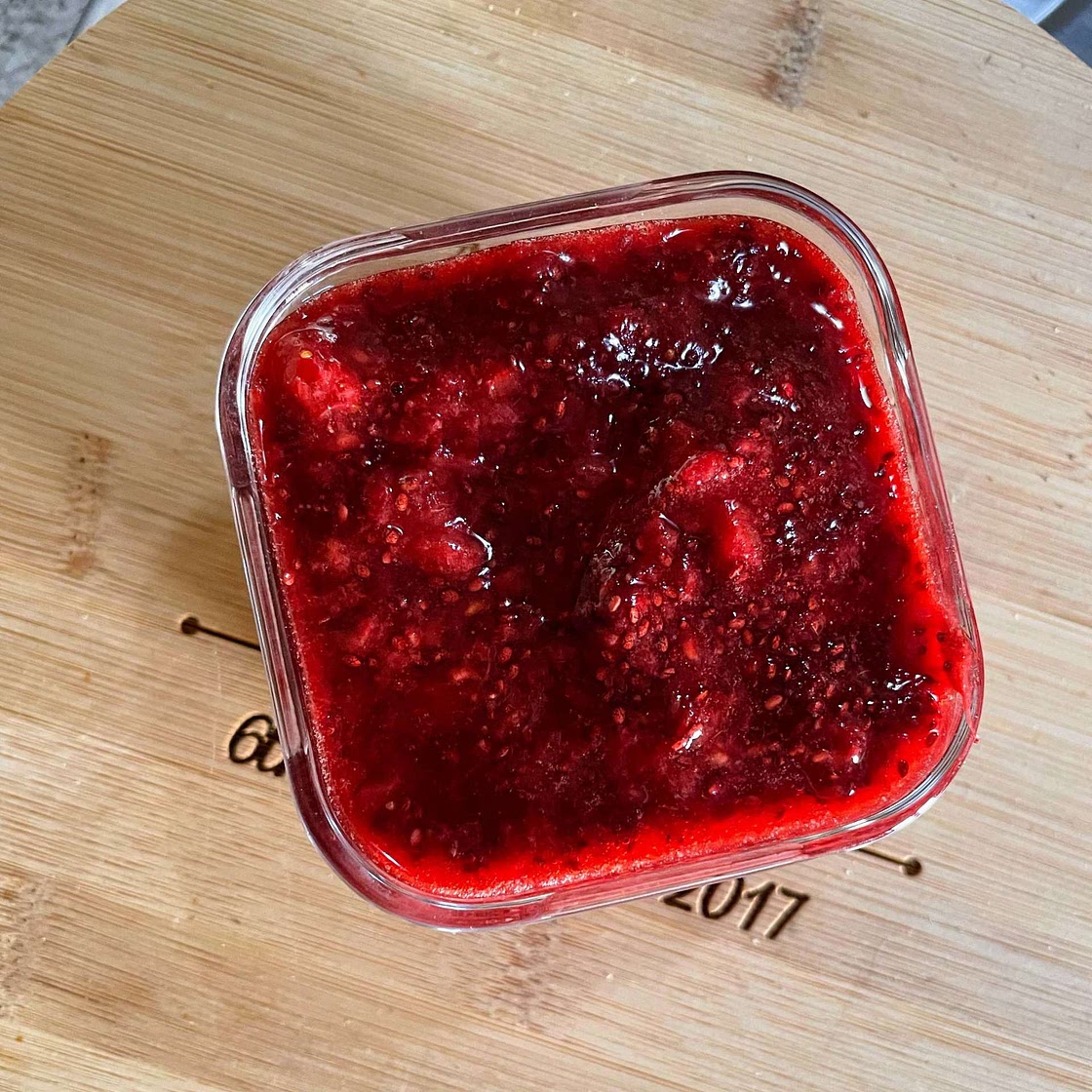 Strawberry And Chia Seed Jam