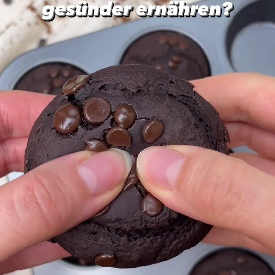 Schoko Protein Muffins