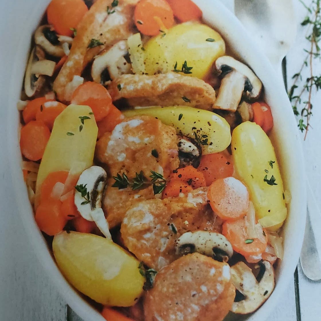 Blanquette de seitan