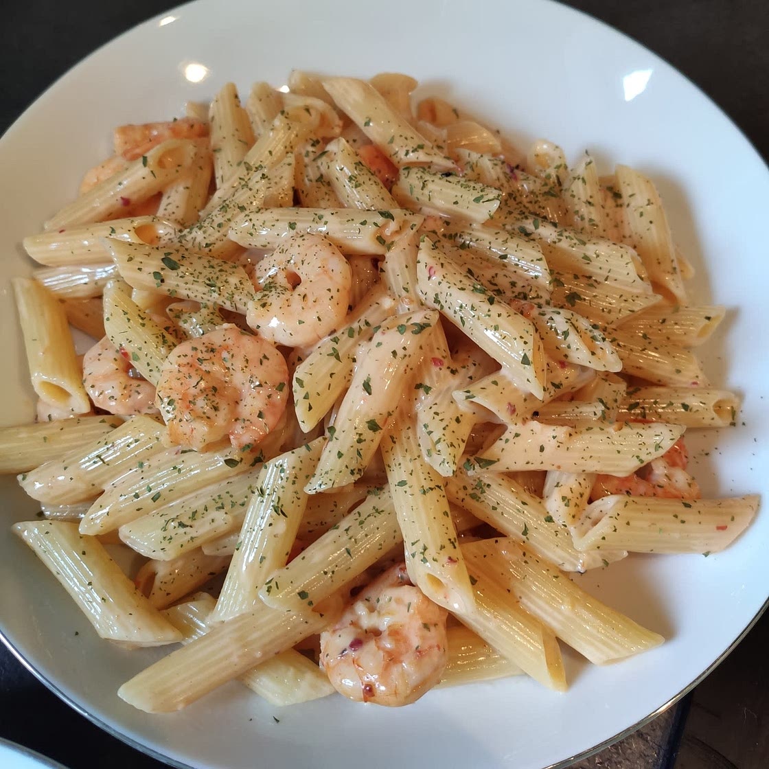 Bang Bang Shrimp and Pasta