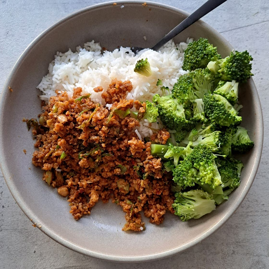 Vegan Korean Beef & Rice Bowls