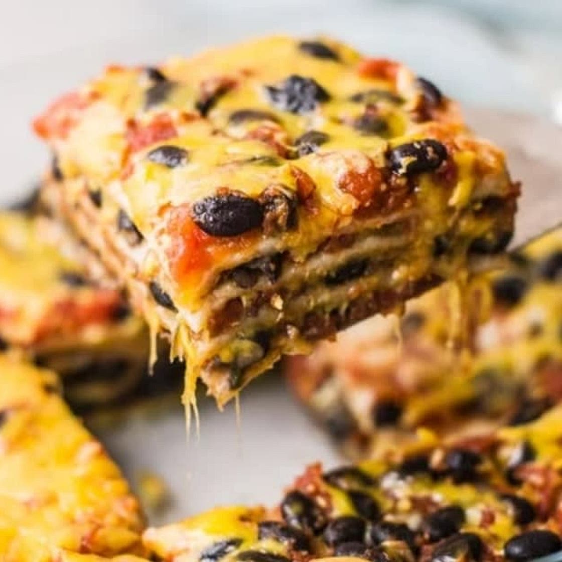 Black Bean Tortilla Casserole