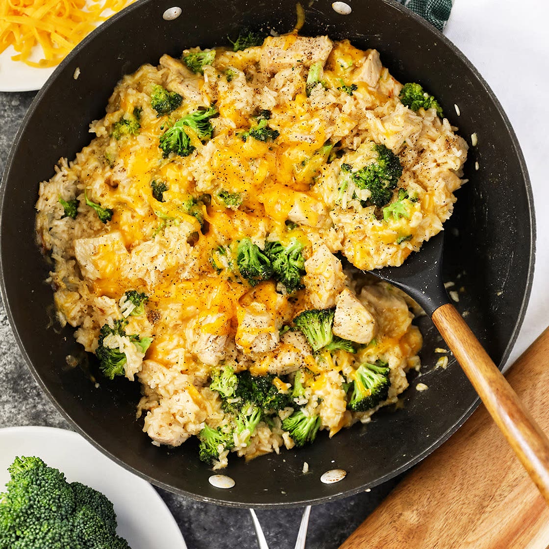Chicken broccoli and rice 