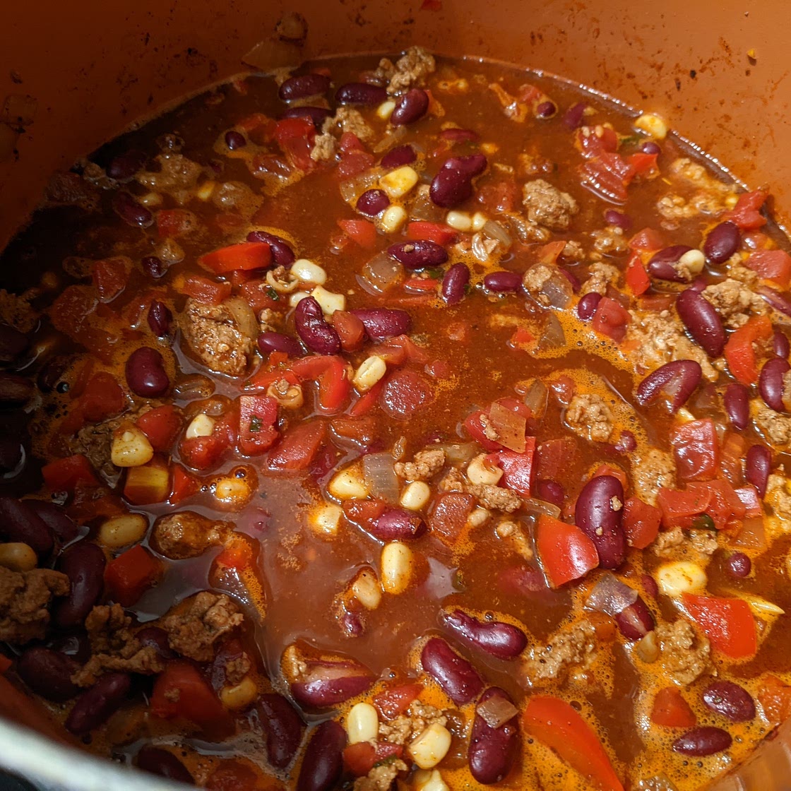 Turkey Kidney Bean Chili