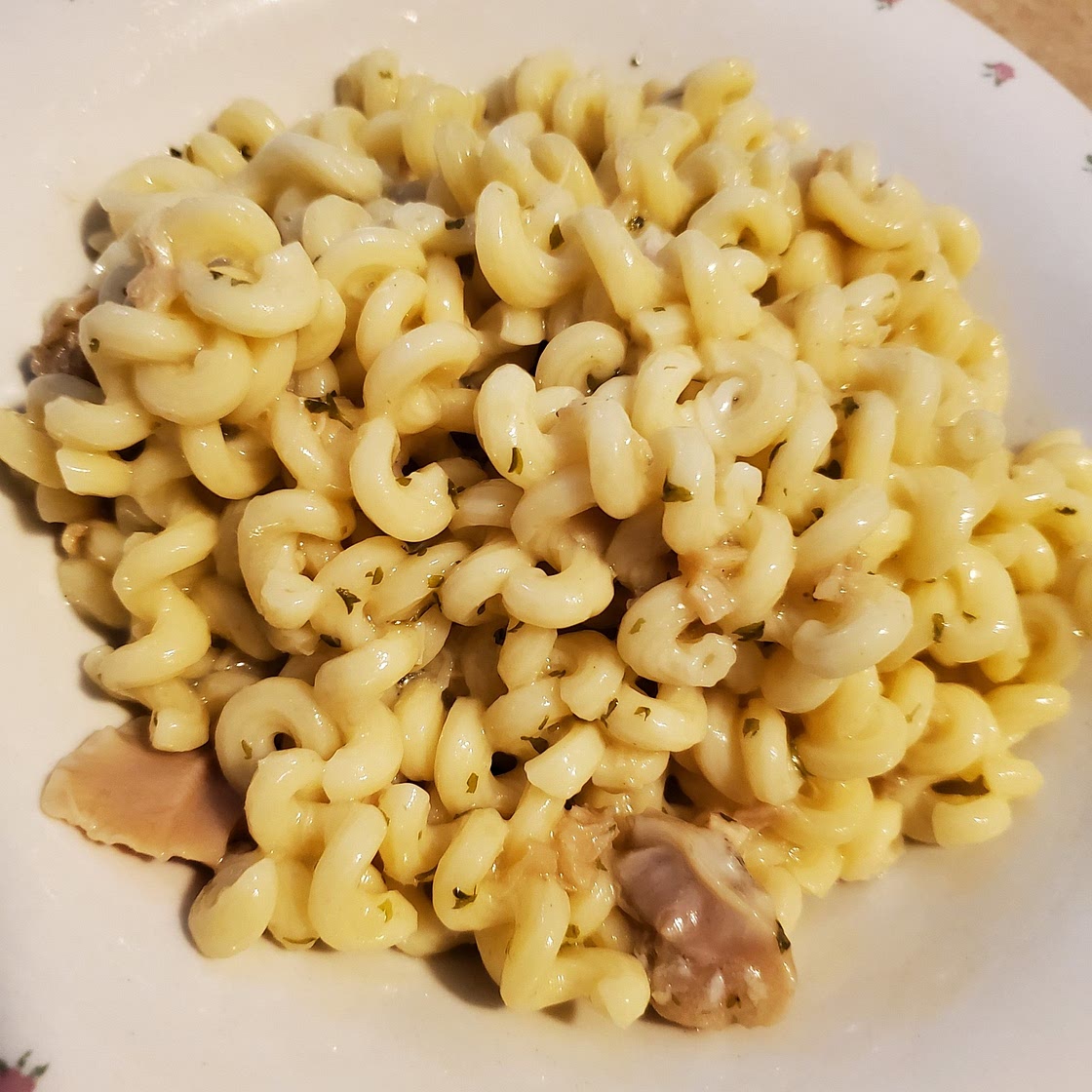 Pasta with White Clam Sauce