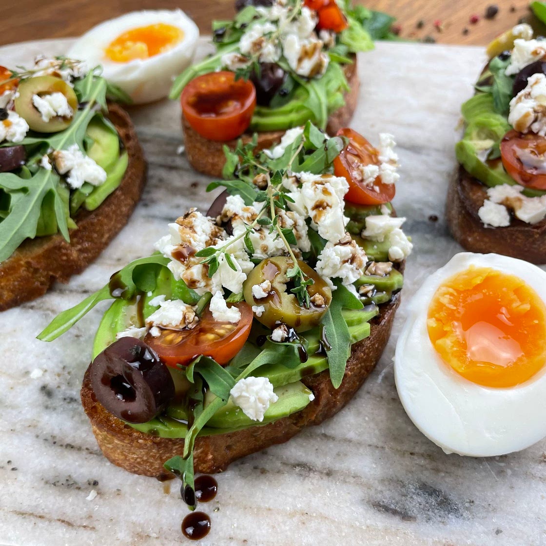 Avocado Feta Toast