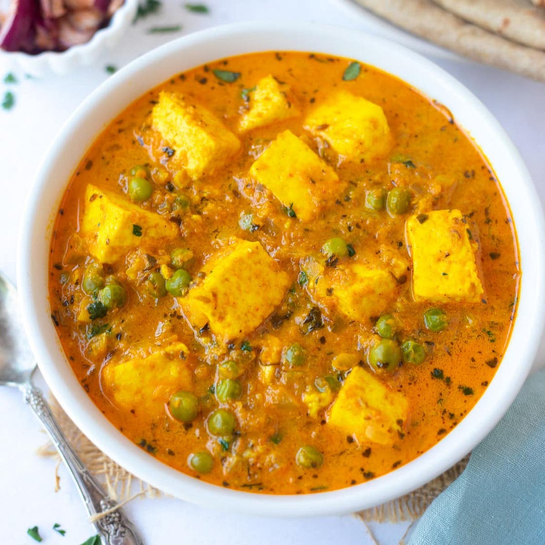 Matar Paneer (Instant Pot & Stovetop)