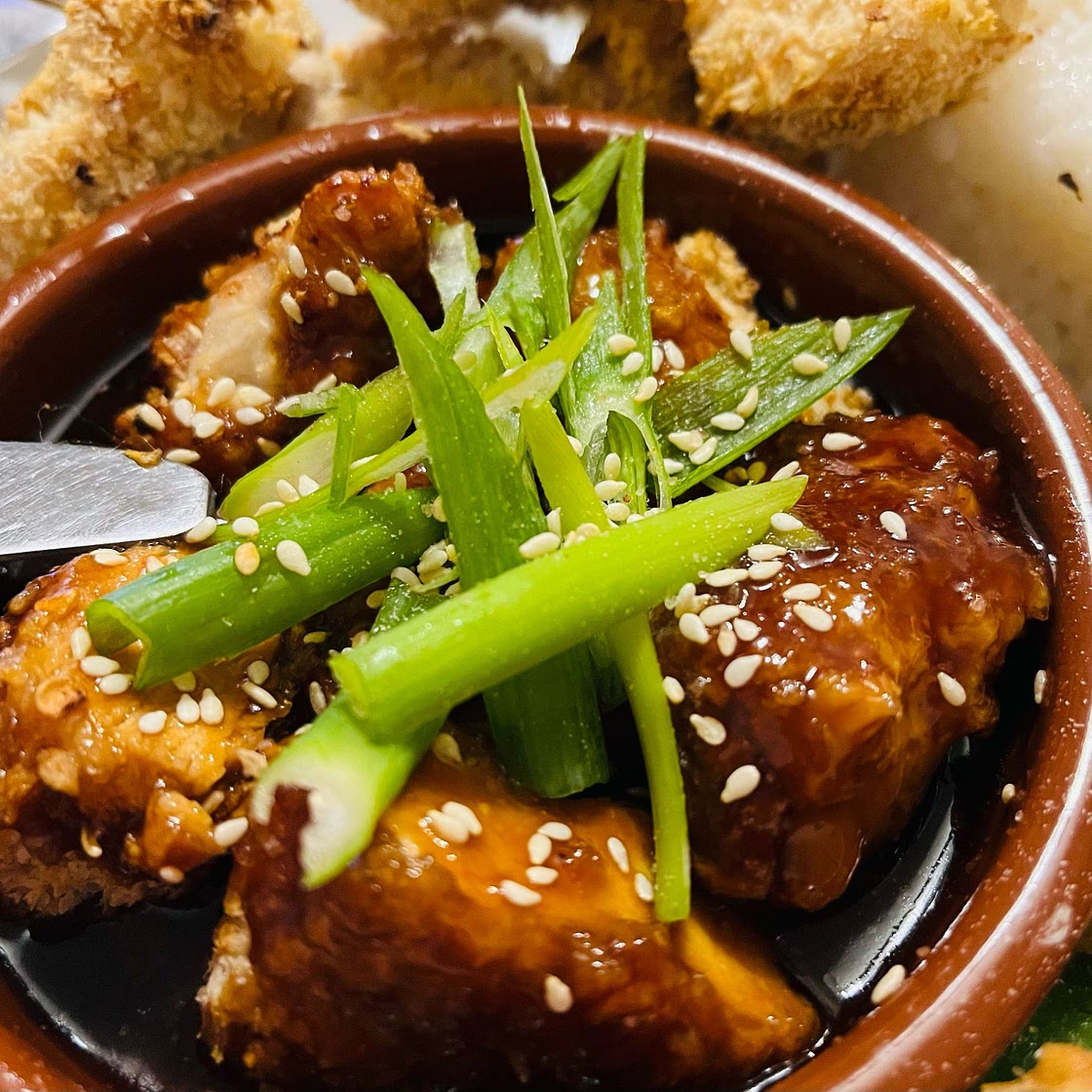 Sticky Garlic Chicken Bites Recipe by Tasty