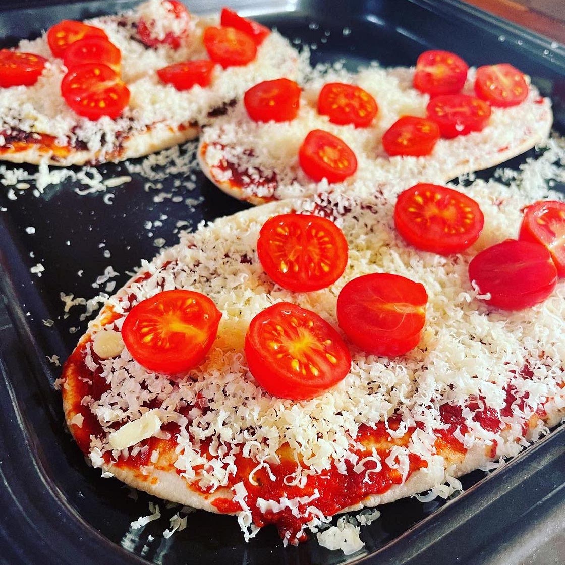Gluten Free Pittabread Pizzas
