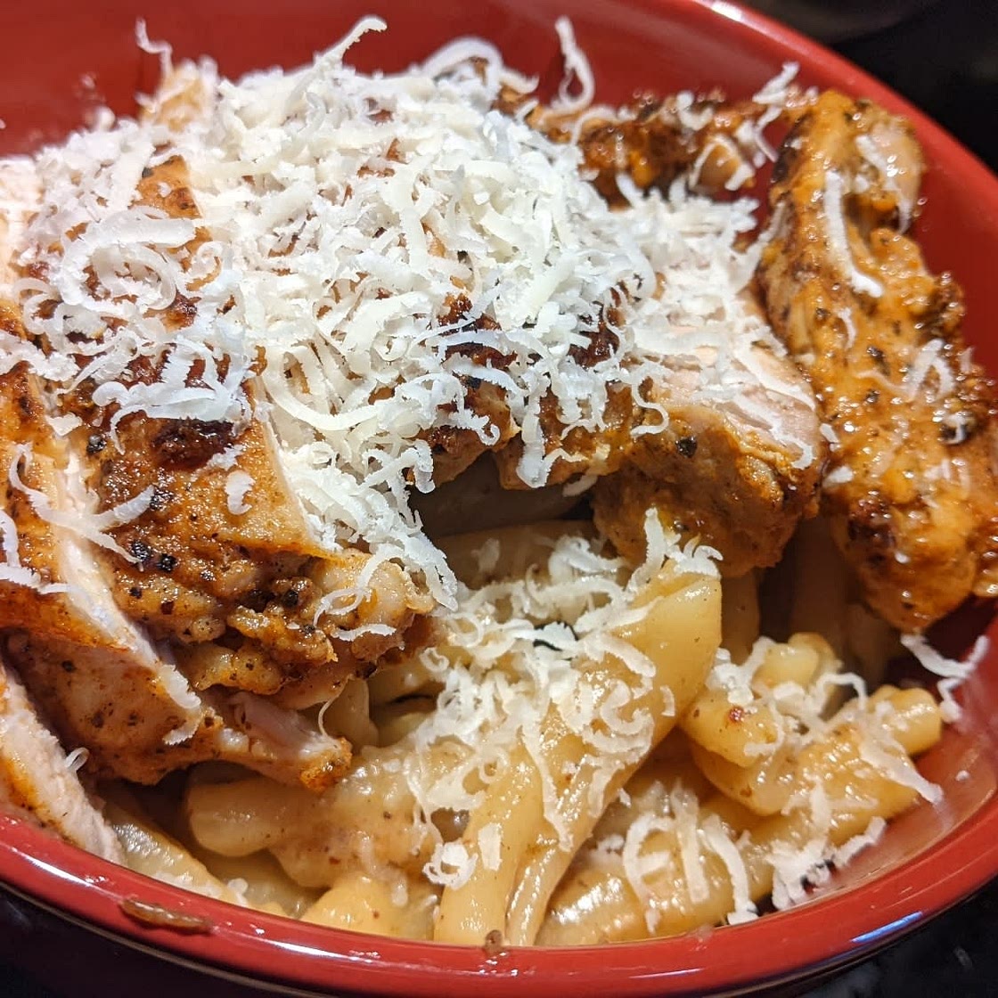 Lemon Pepper Cajun Chicken Fettuccine Alfredo